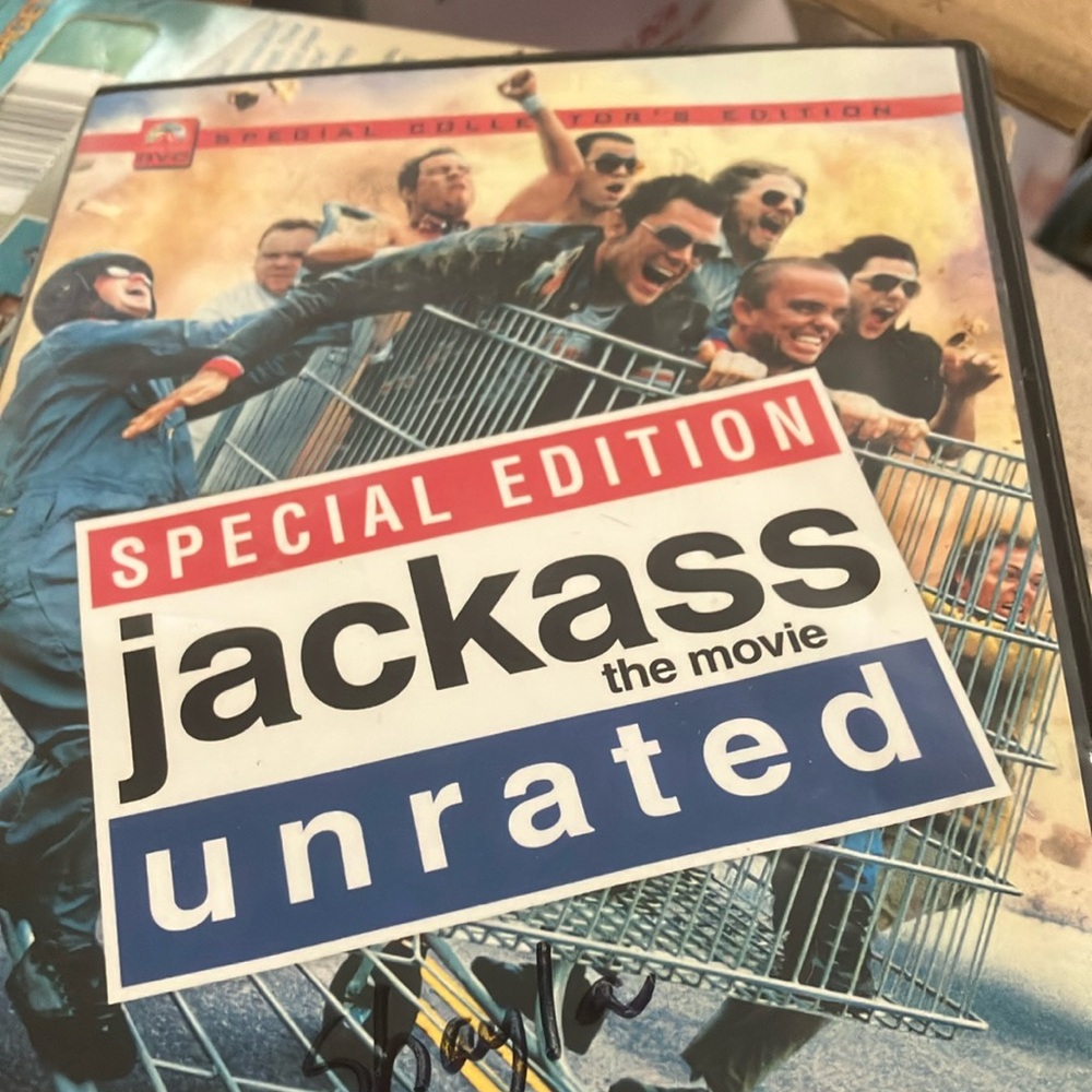 Special edition jackass unrated dvd